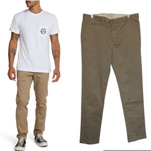 Deus Ex‎ Machina Ford Pant Size 33 Slim Fit Chino 
Washed Sand Motorcycle Bike